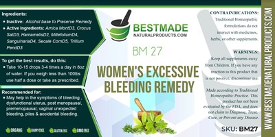 BM27 PRODCUT LABEL.jpg BM27 DOSAGE AND ADMINISTRATION - BM27 PRODCUT LABEL